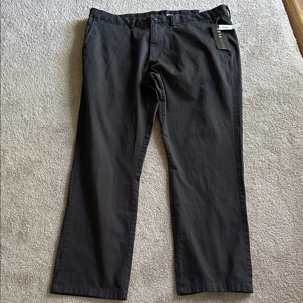 NWT Old Navy Men's Dark Gray Chinos size 38x30